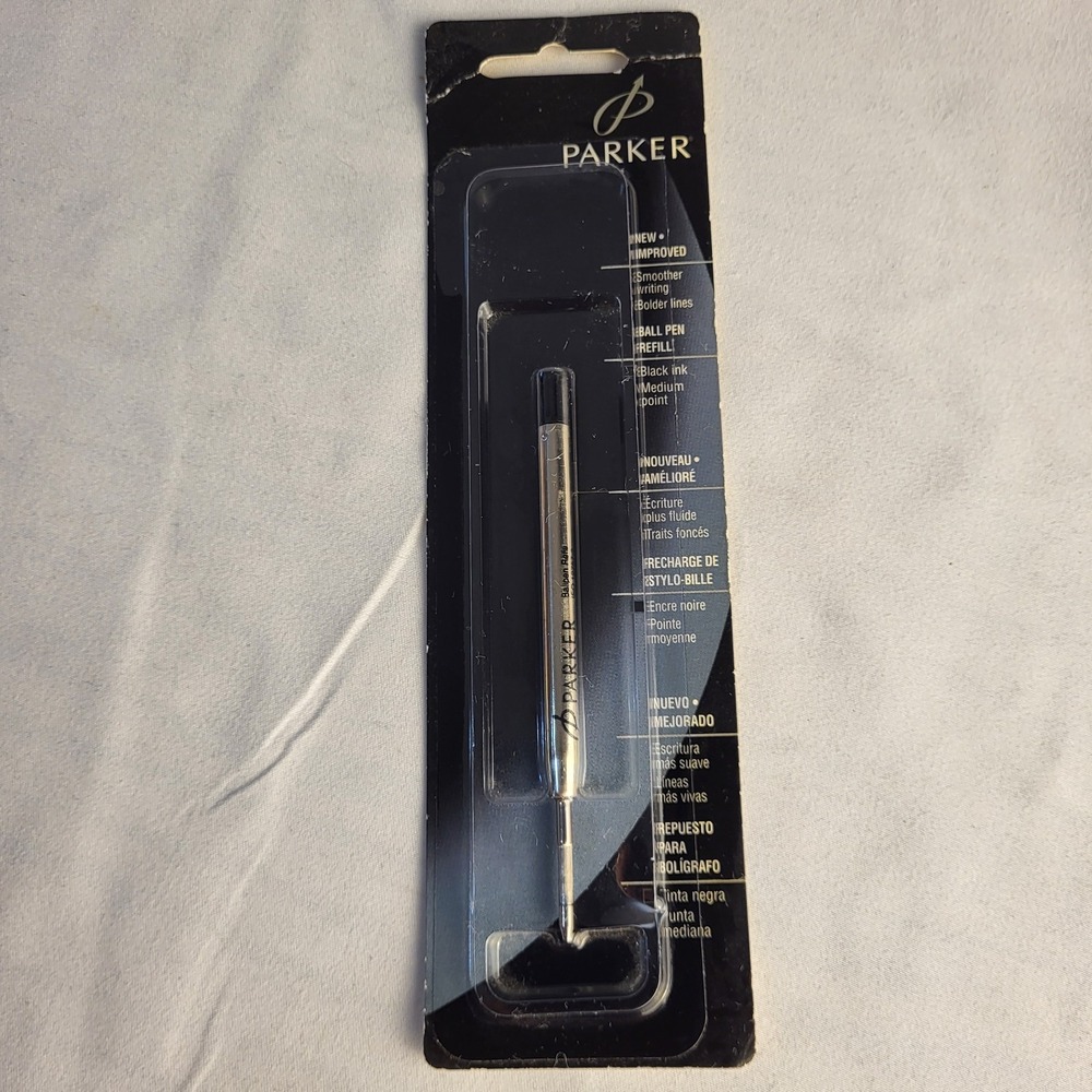 Parker Ball Pen Refill Black Ink Medium Point UK
